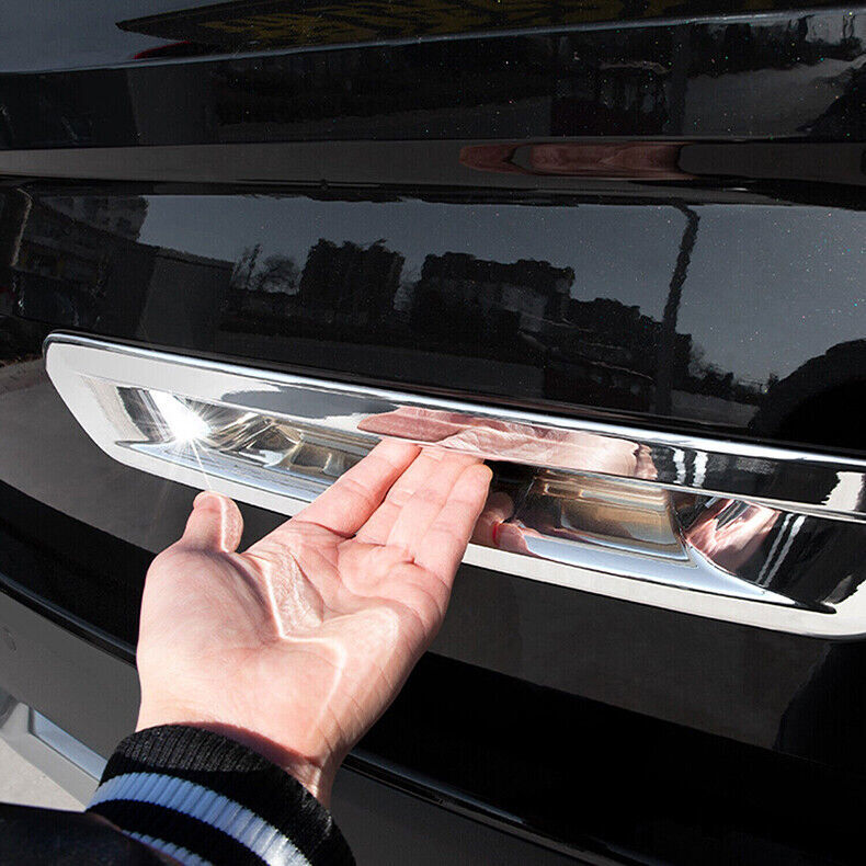 for Kia Carnival 2022-2023 Chrome Tailgate Door Handle Bowl Trunk Cover Trim