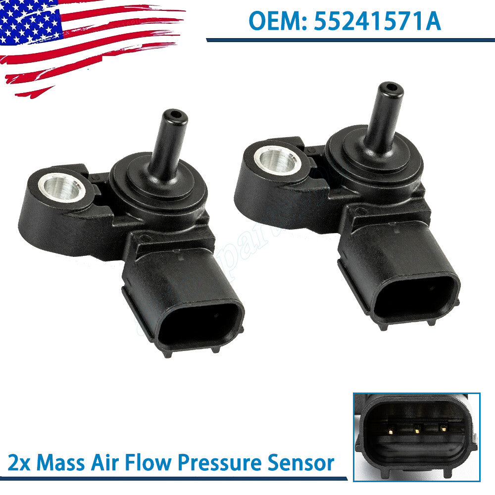 Two mass airflow pressure sensors (55241571A) suitable for Panigale 959 1199 1299 Divel Map. n