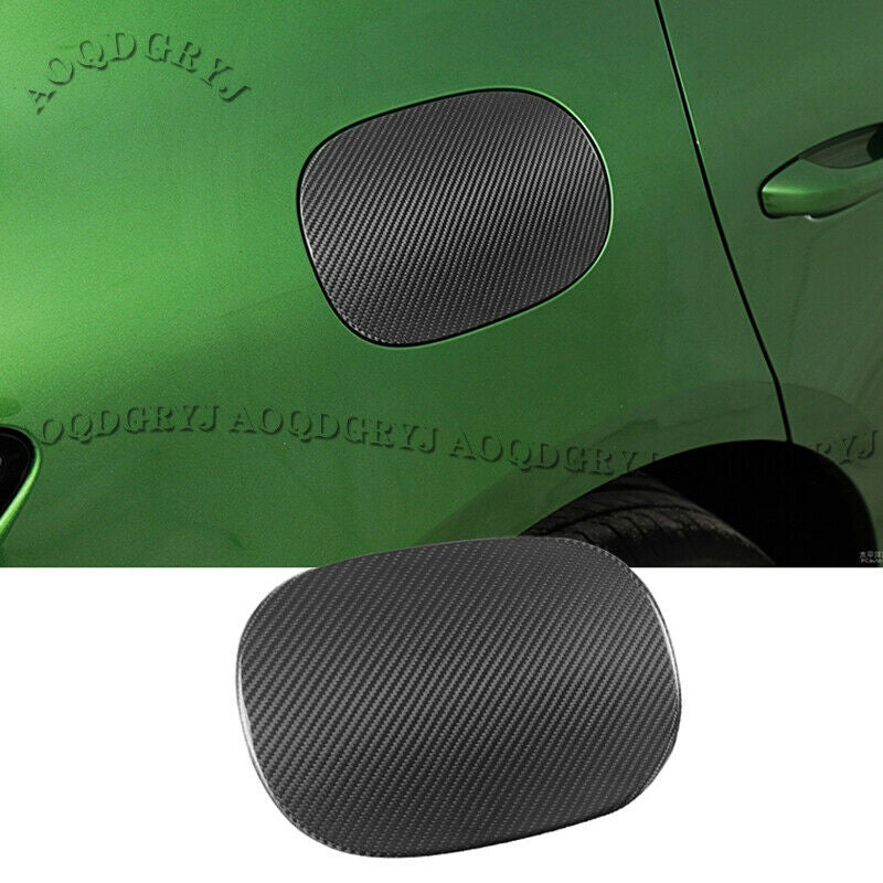 for Porsche for Cayenne 2019-2023 Oil Fuel Cap Gas Tank Cover Trim Dry Carbon Fiber