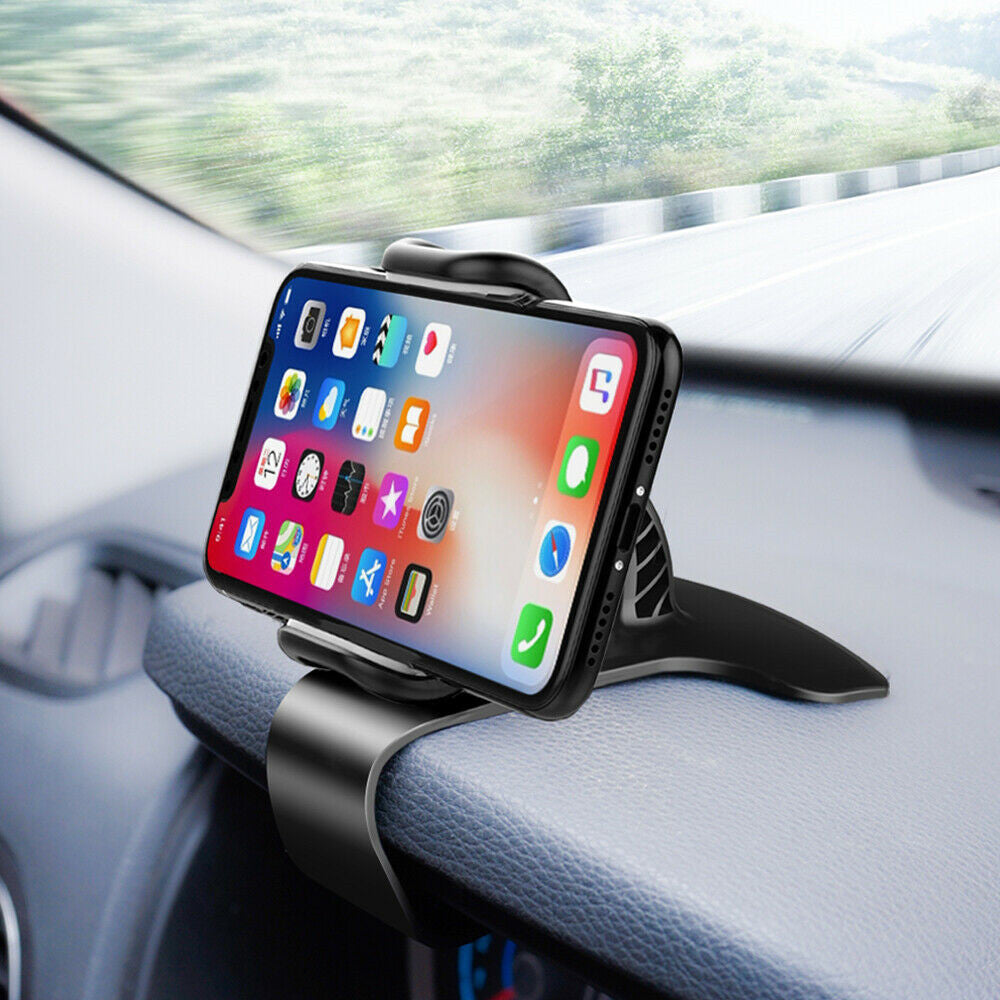 In Car Phone Holder Clip Dashboard Mount Stand HUD Design For Mobile Cell Phone