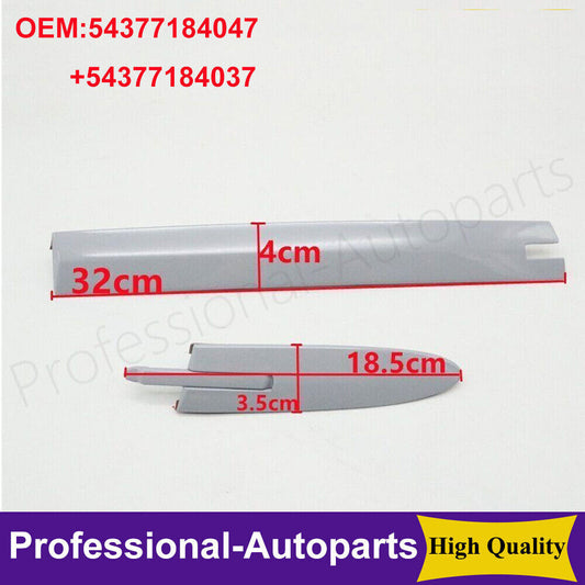 2-Piece Left-Side Convertible Roof Hinge Cover for BMW 3 Series, 4 Series, M4 Series, E93, F33, F83