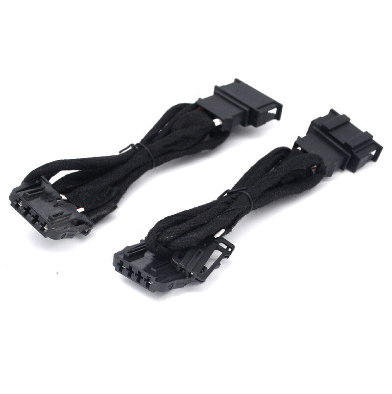 2x Retrofit Tweeter Speaker Rear Door cable splitter from sub for vw for golf mk7 v