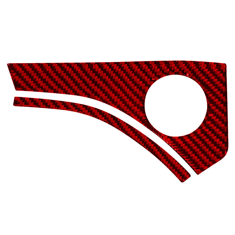 Red Carbon Fiber Console Air Vent Outlet Cover Trim for Chrysler 300 2005-2007 v