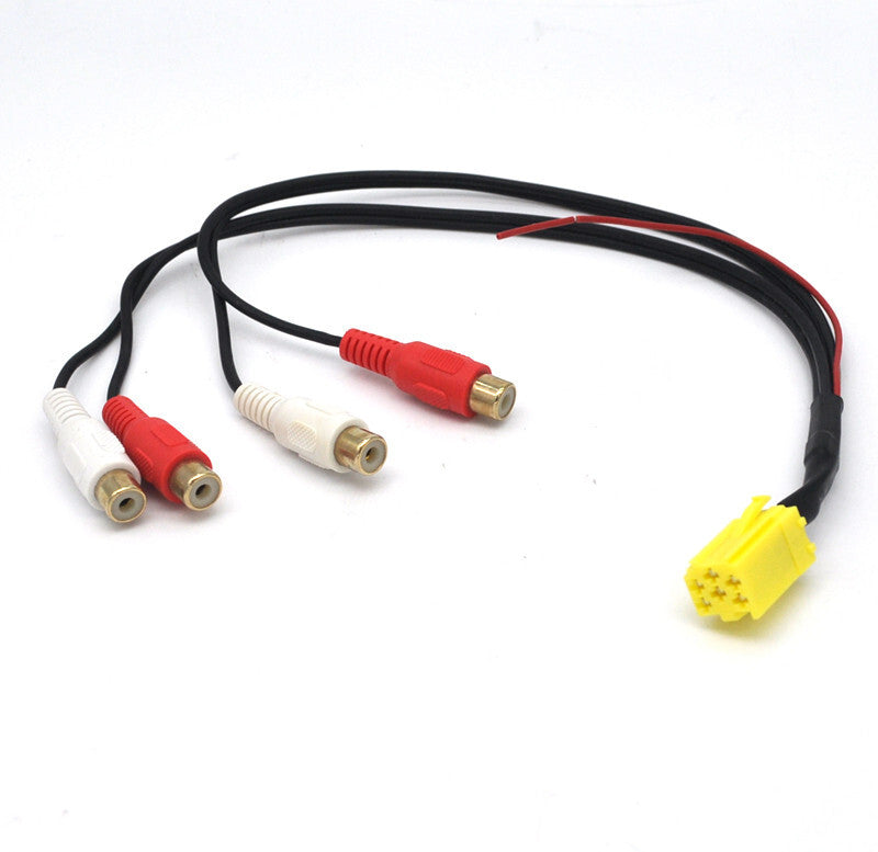 For Radio CDR220 CR220,CR22 & CDR22 CR-31 Becker Preout cable aux speker v