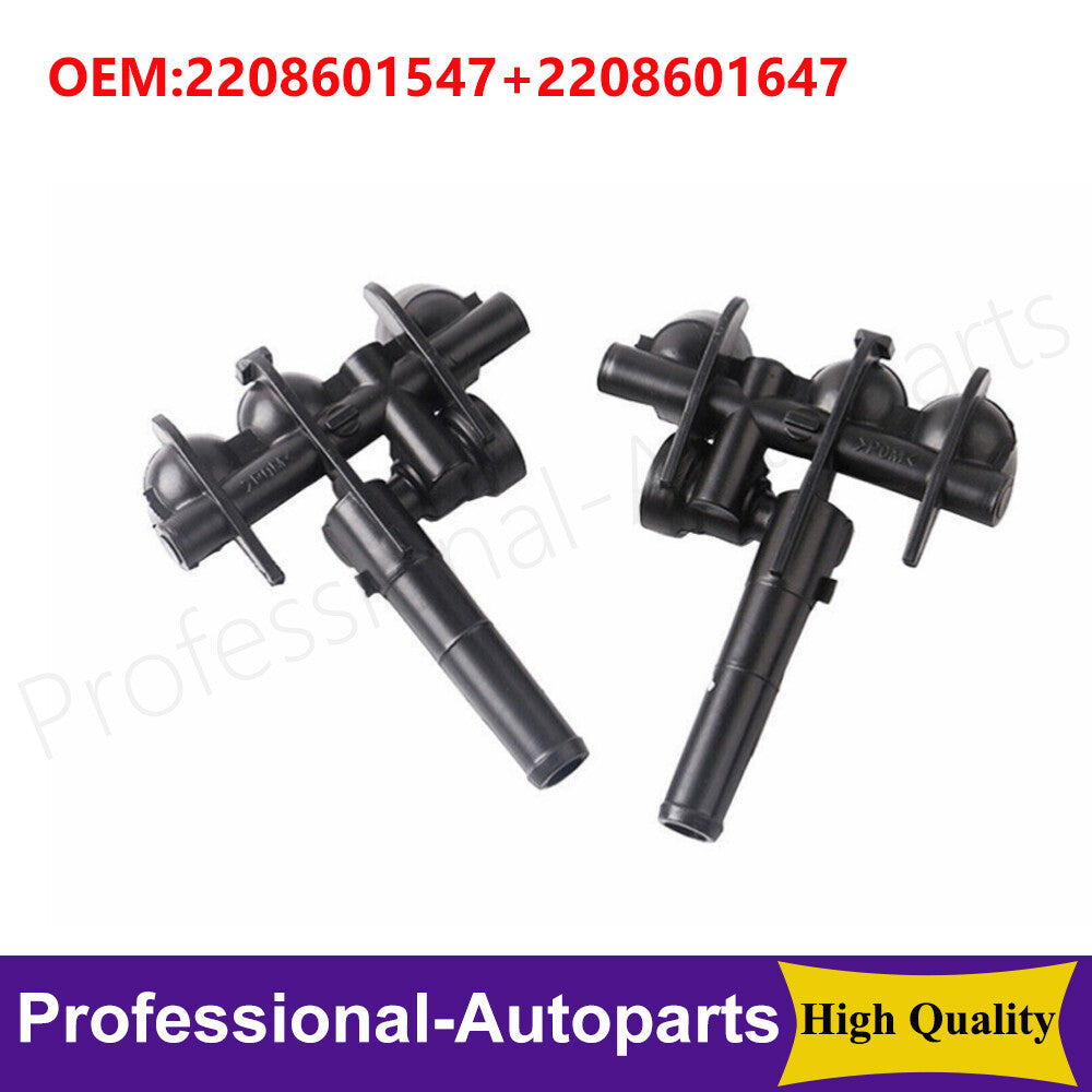 1Pair L+R Headlight Washer Nozzle for Mercedes Benz W220 S430 S500 S600 S55 AMG Q