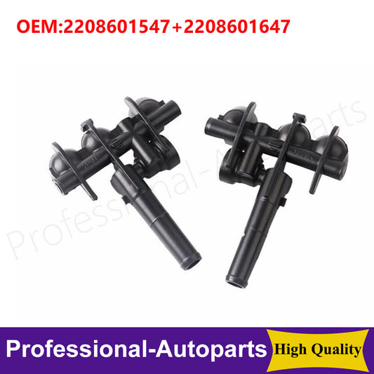 1Pair L+R Headlight Washer Nozzle for Mercedes Benz W220 S430 S500 S600 S55 AMG Q