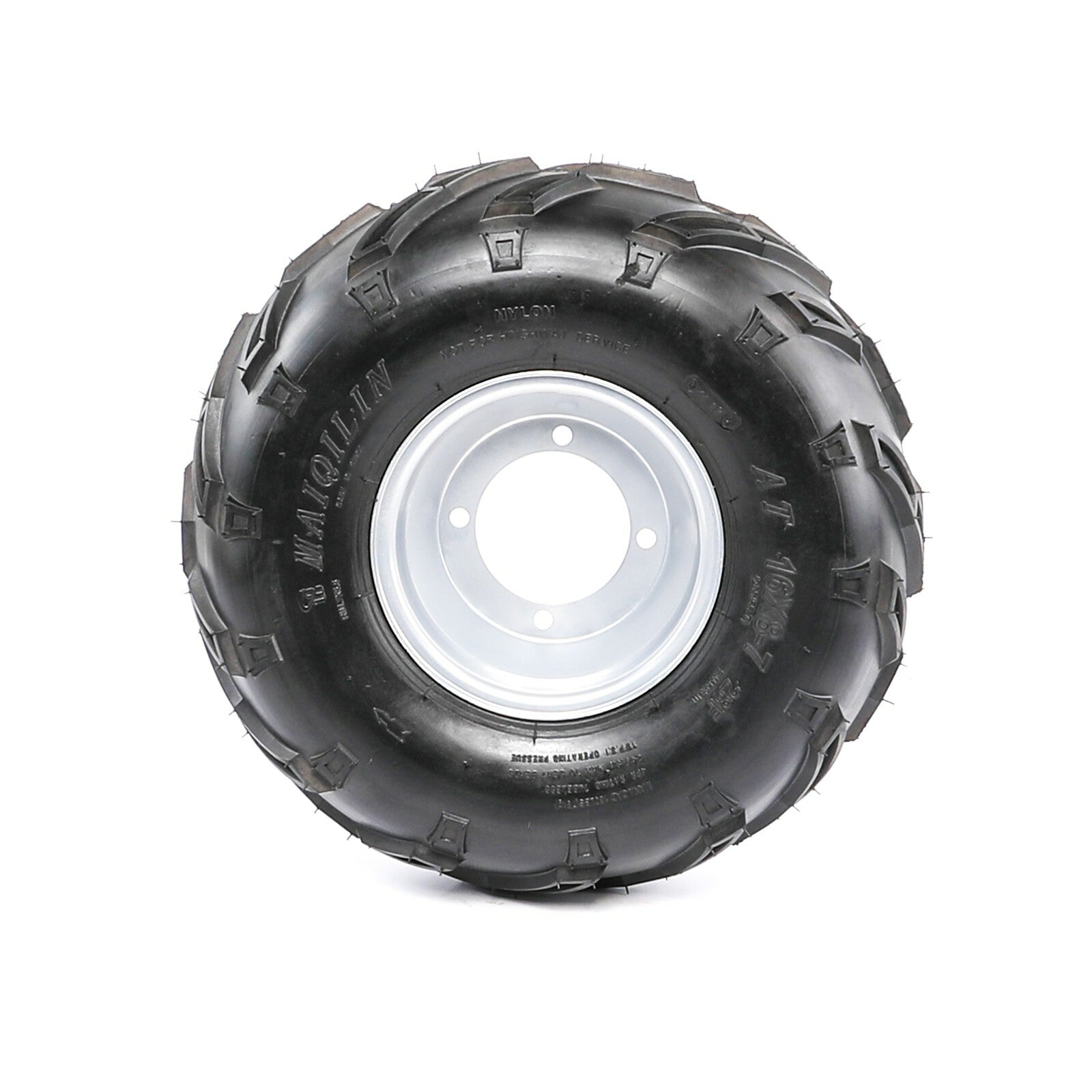 7-inch all-terrain vehicle wheels, 4 studs, 16x8-7 rims, tires, go-kart four-wheel off-road vehicle, Taodao 110cc 125cc 150cc