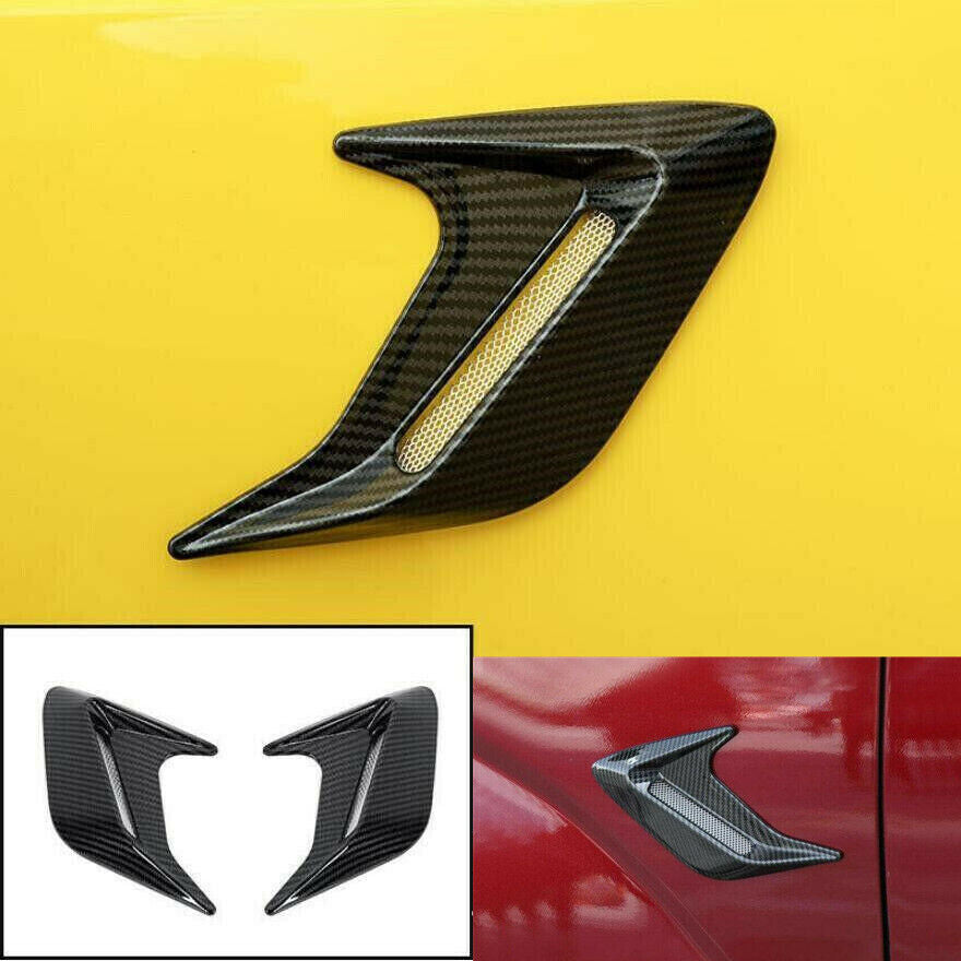 For RAV4 2019-2024 ABS Carbon Fiber Inner Gear Shift Knob Head Cover Trim v