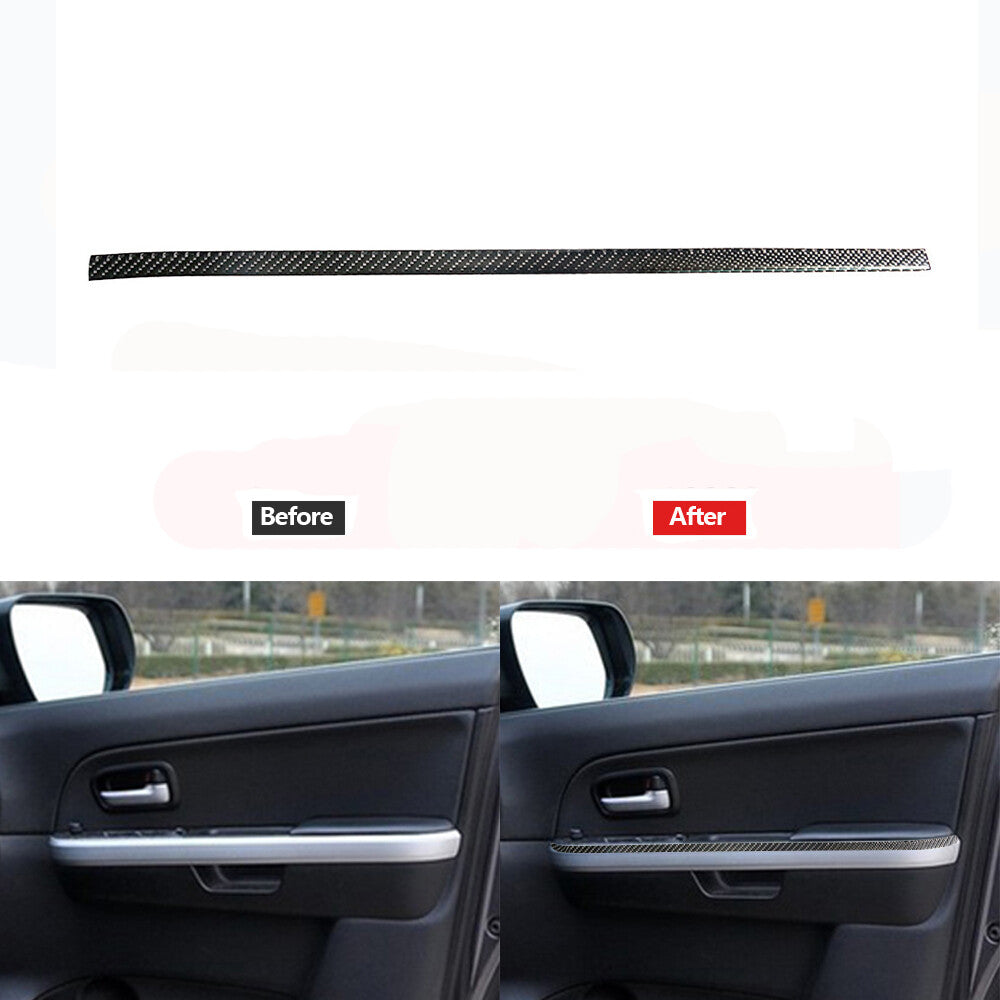 Air Vent Outlet Frame Trim Panel Carbon Fiber Interior for Acura TSX 2003-08 Red v