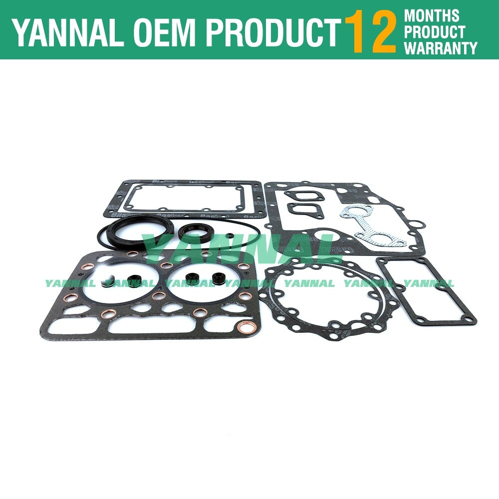 Full overhaul gasket kit for Z500, ZB500, B5000, B5001, and B5100 tractor engines.