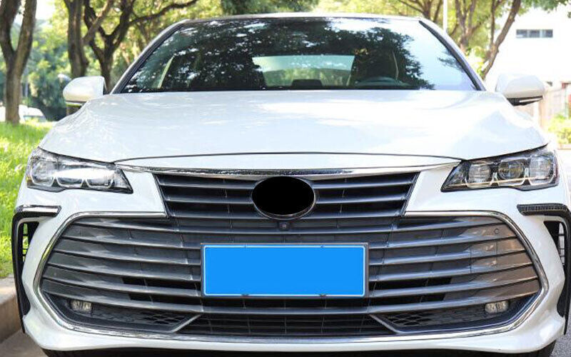 Exterior Front Fog Light Strip Trim Carbon Fiber Fit for Toyota for Avalon 2019-2022