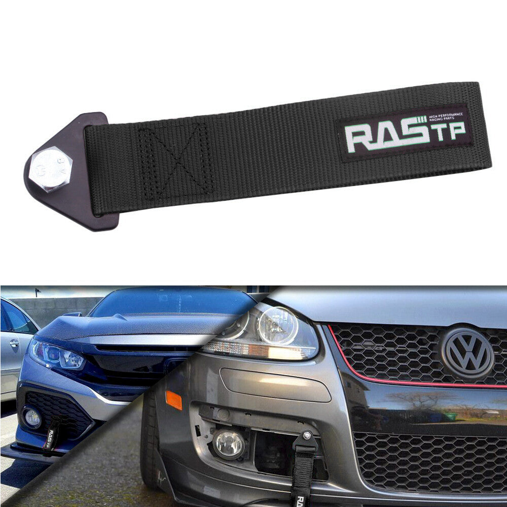 Towing Strap Rope High Strength Nylon Trailer Racing Drift Rally Belt Hook Q