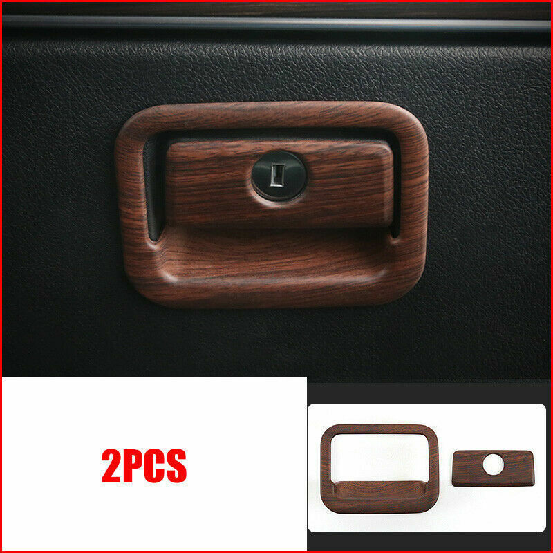 Carbon Fiber Rear View Side Mirror Cover Trim Caps For Prado 2010-2021 v