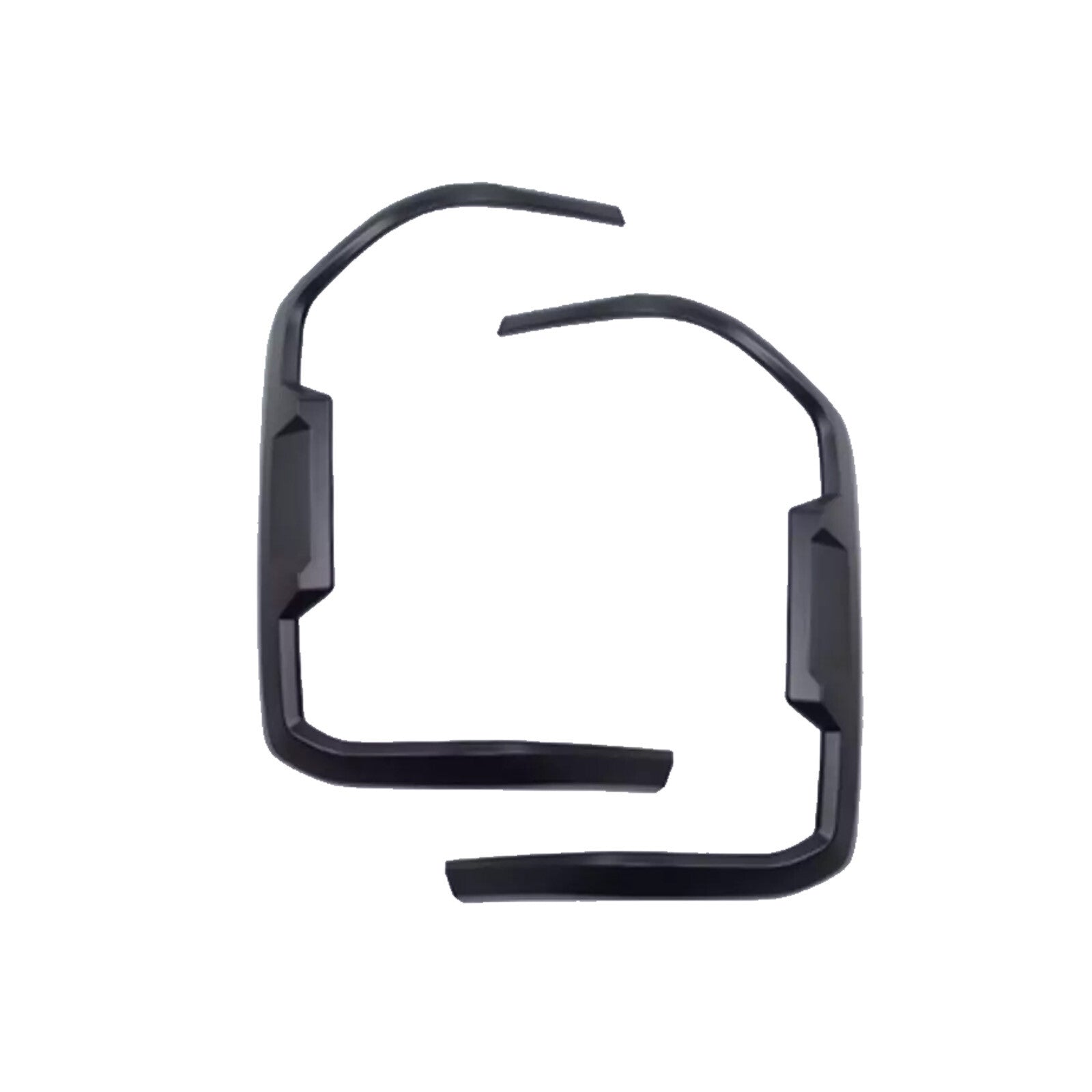 for Ford Ranger 2022-2024 Black Real Tail light frame ABS Plastic Trim 2PCSdz