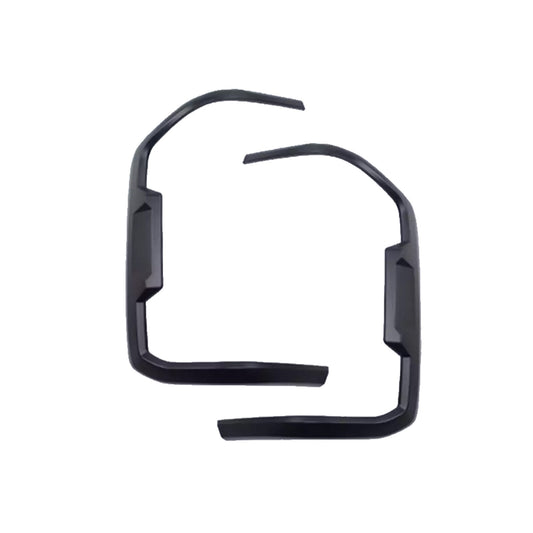 for Ford Ranger 2022-2024 Black Real Tail light frame ABS Plastic Trim 2PCSdz
