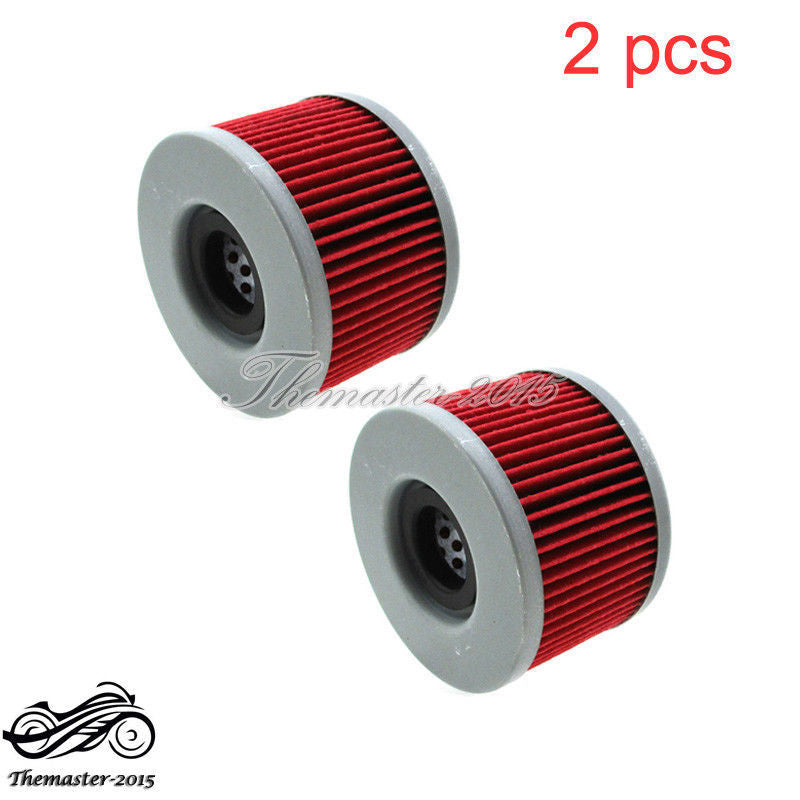 2x Oil Filter for HONDA TRX680FA RINCON SXS700M4 PIONEER 700-4 675 Q