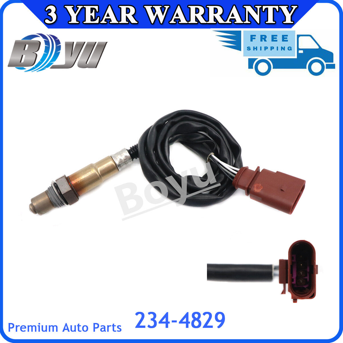 Downstream suitable for 05-14 for Jetta 2.5L L5 oxygen sensor, 2344829- v