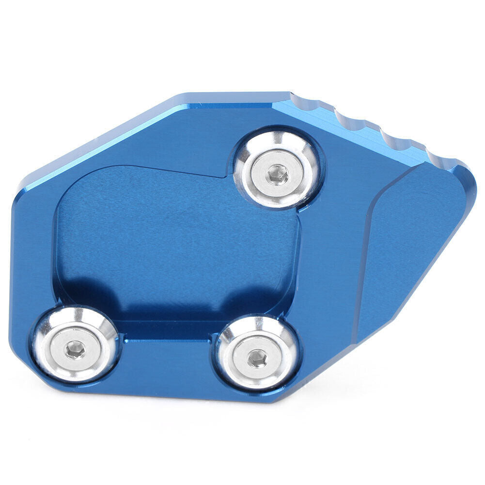 Kickstand Foot Stand Plate Side Pad Extension for HONDA CBR600RR F5 2007-15 BLUE Q