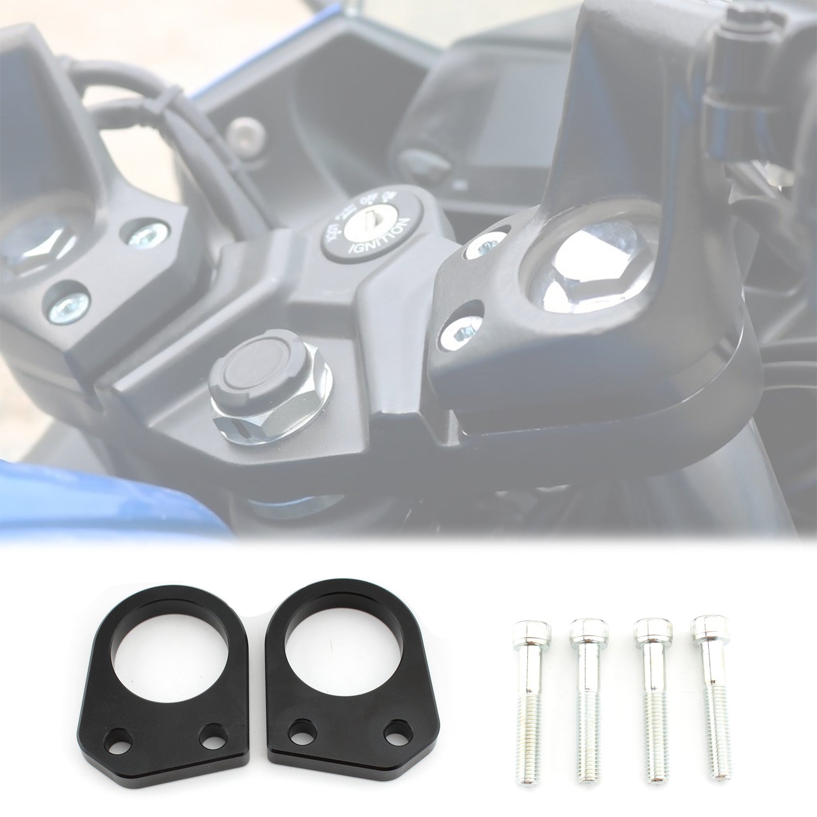 Motorcycle Handlebar Riser Spacer Clamp for Suzuki Gixxer SF250 Mount Adapter