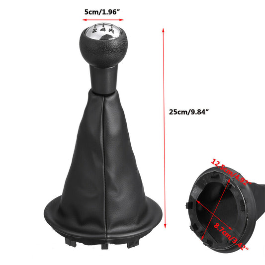 GEAR SHIFT KNOB and GAITER for CITROEN BERLINGO III MK3 for PEUGEOT PARTNER 2008- Q