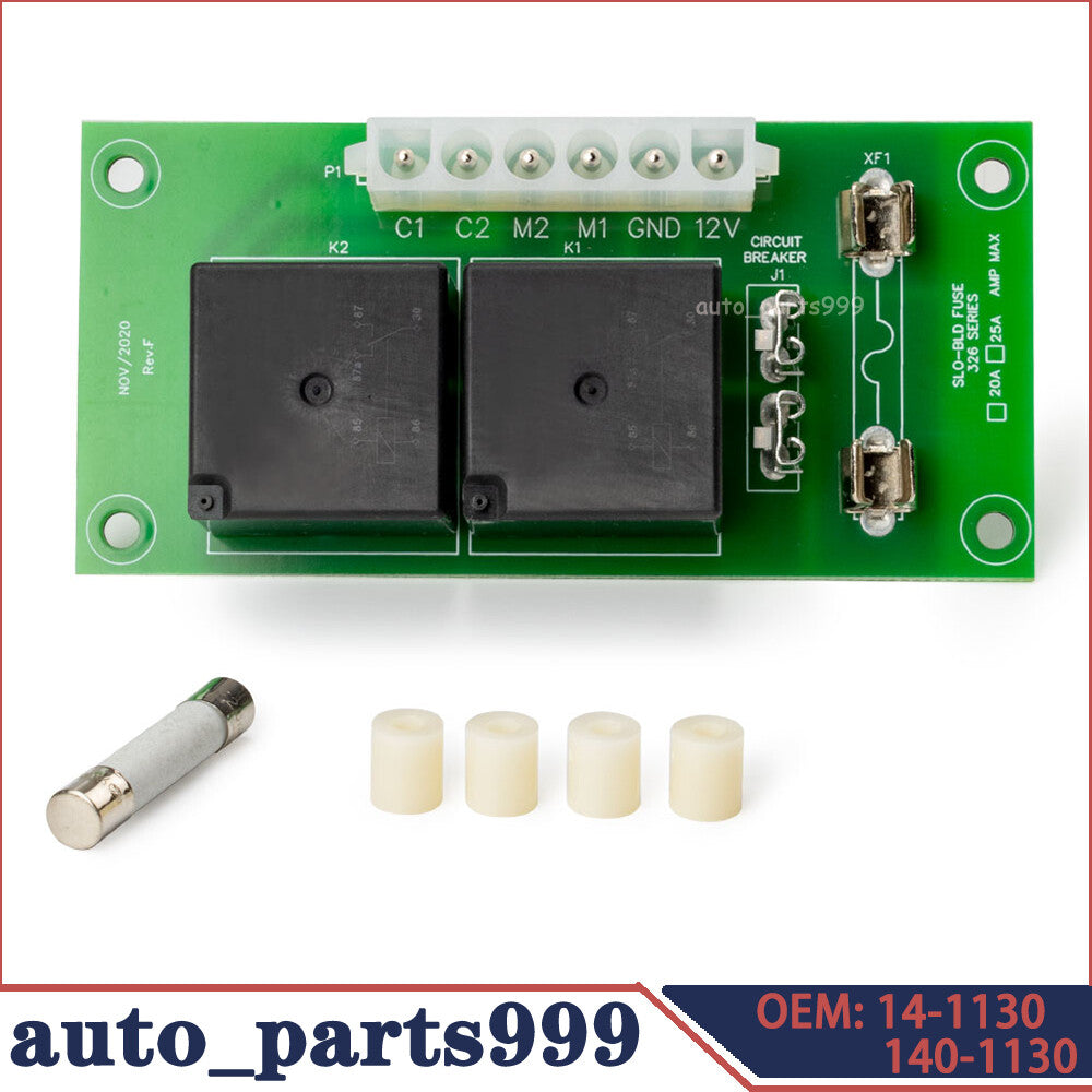 RV Power Gear Slide-out Relay Control Board Fleetwood 246063 14-1130 140-1130- n