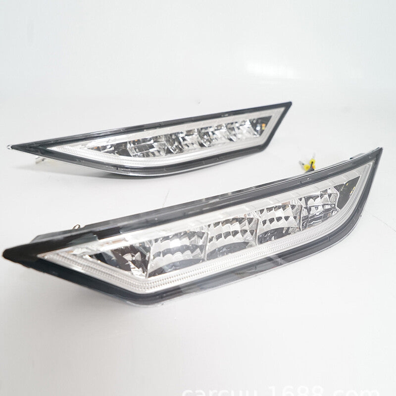 1 Pair LED Daytime Running Light Fog Lamp Foglight for Toyota for Avalon 2019-2022
