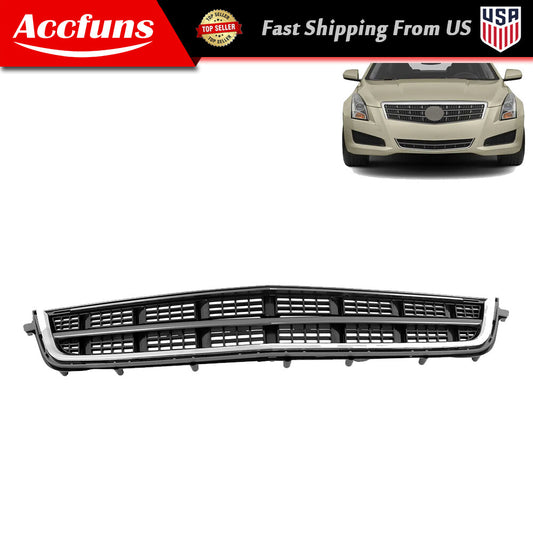 Chrome trim on the lower front bumper grille is suitable for the for Cadillac ATS 2013-2014 20912420- n