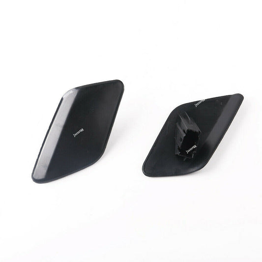 Set of 2 LH  RH Bumper Headlight Washer Jet Cover Front For 2011-2013 for Volvo S60 Q
