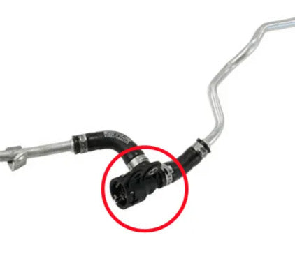Turbocharger Coolant Return Hose Connector for 2762001651 for Mercedes E-CLASS W213 Q