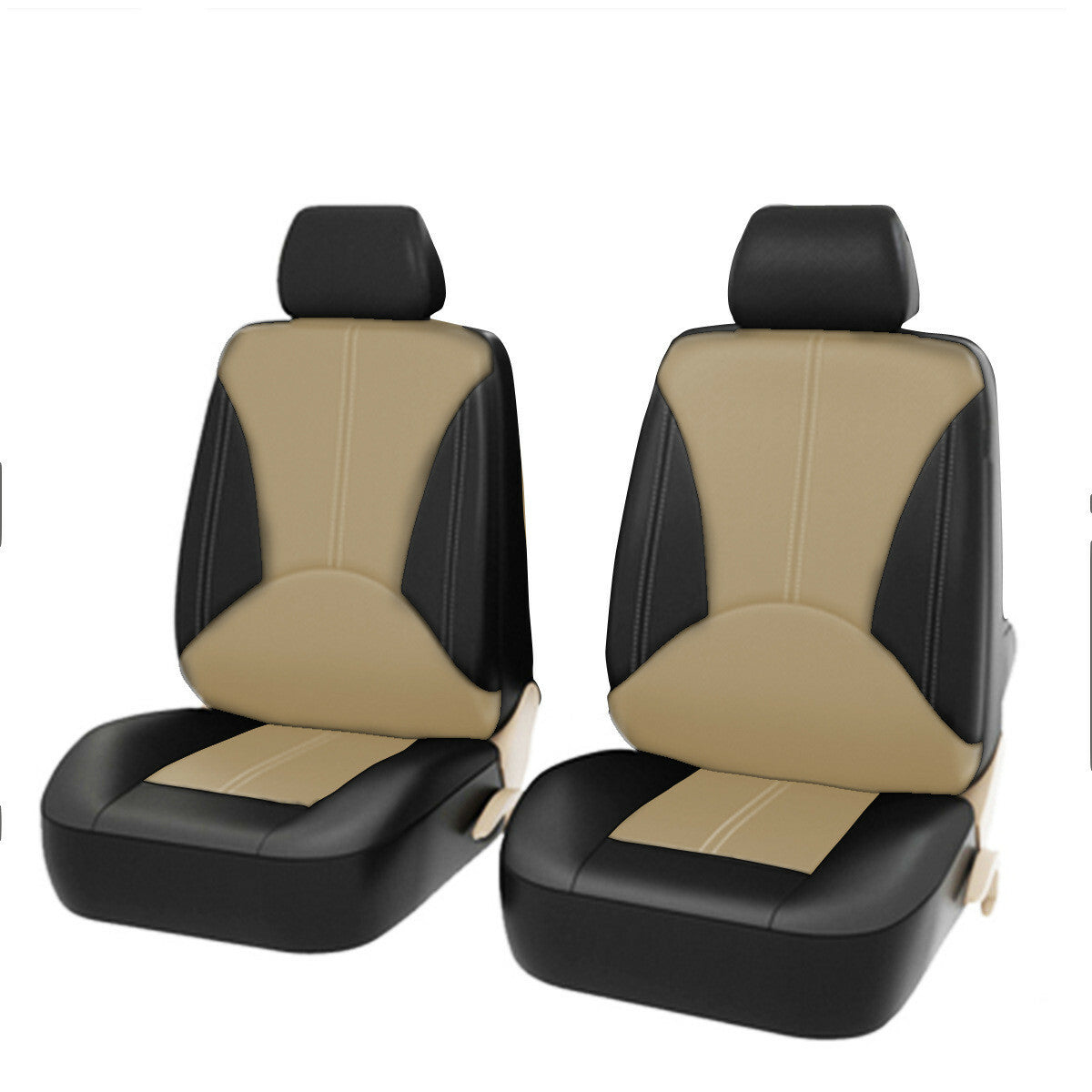 5-seats Car for Seat Cover Protector Full Set PU Leather Four Seasons Accessory Q