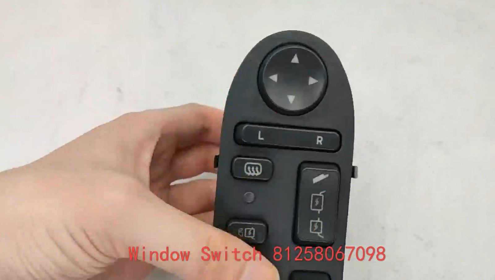 Power Master Window Control Switch 81258067098 for Man Tga 81258067045 v