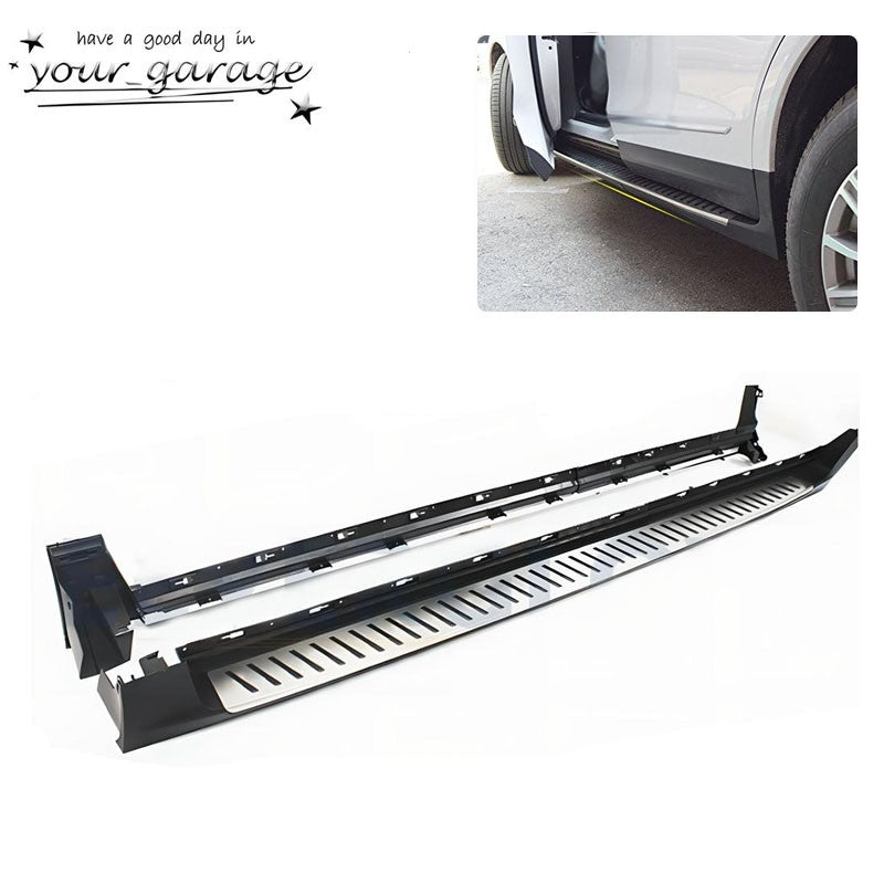 for Cadillac XT5 2017-21 Side Steps Running Boards Nerf Step Bars Aluminum 2PCS
