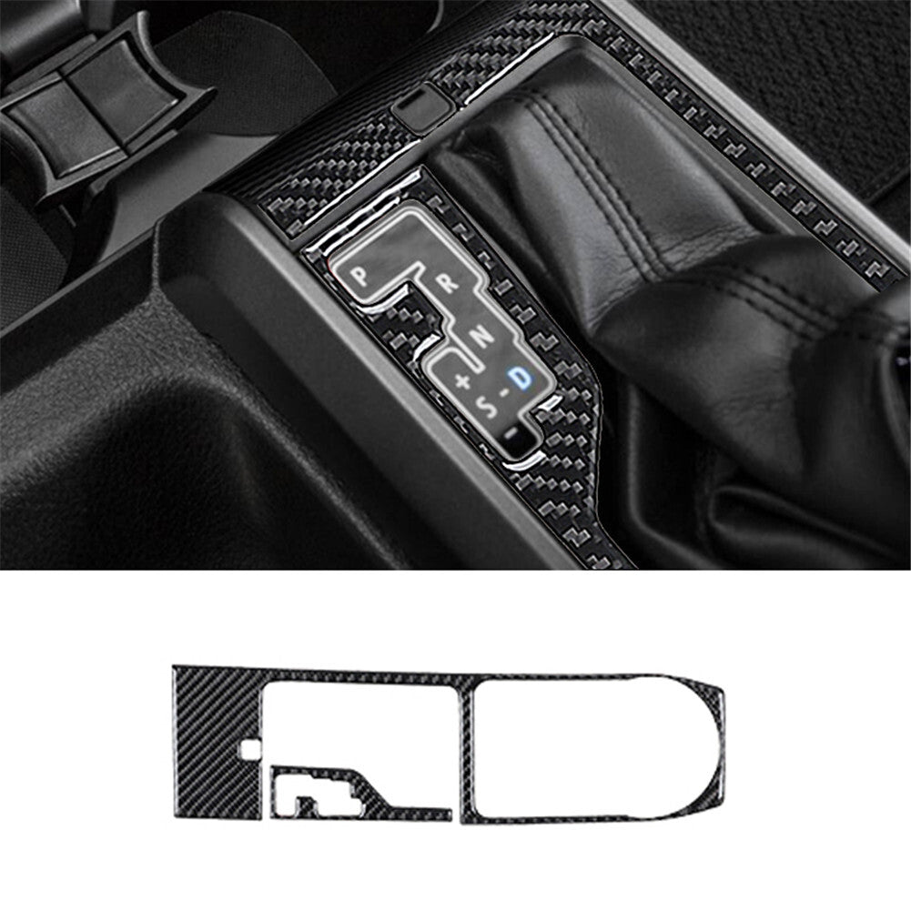 Carbon Fiber Inner Door Handle Frame Cover Trim For Highlander 2008-2013 v