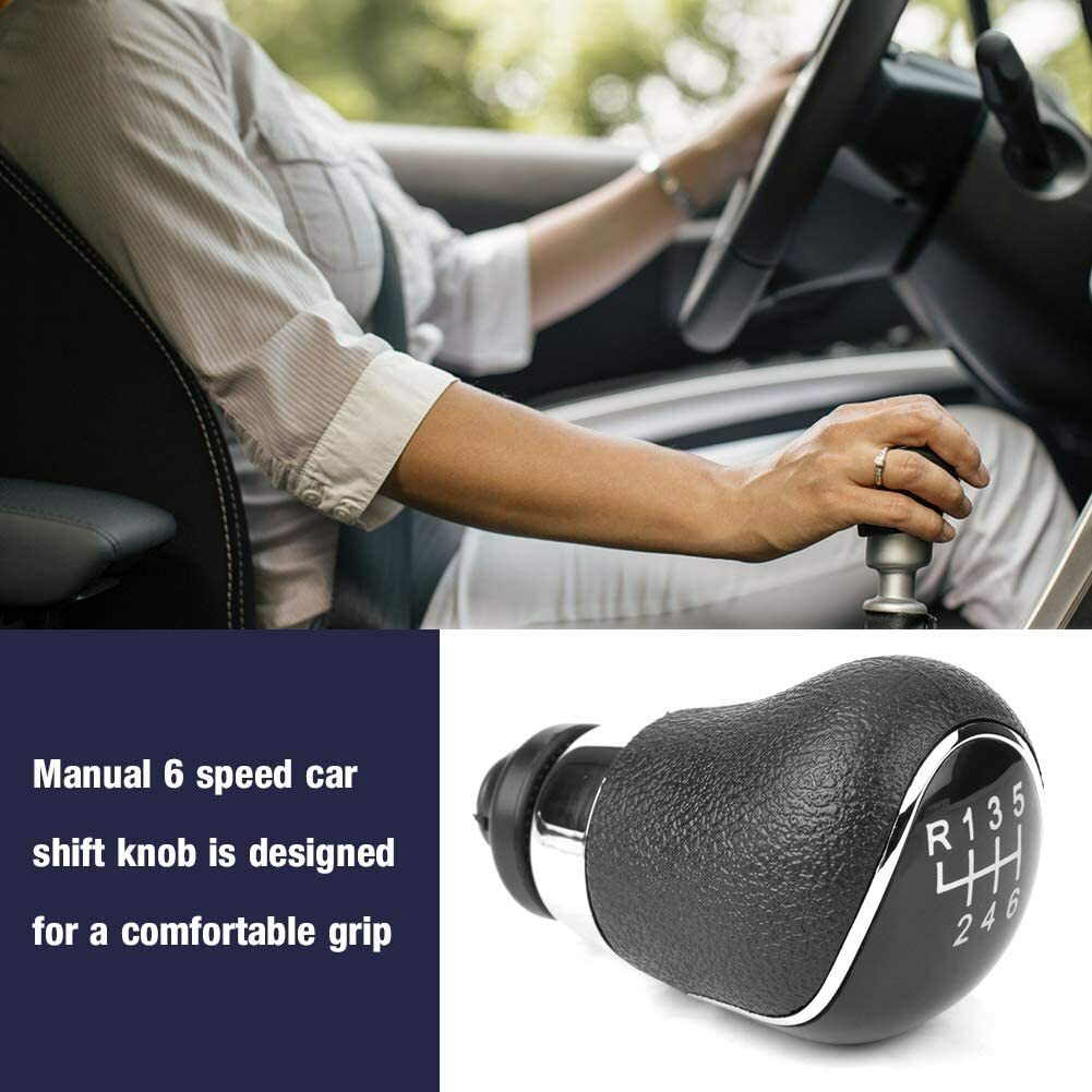  for ford  Focus Accessories 6 Speed Car MT Manual Gear Shift Knob Stick Shifter Q