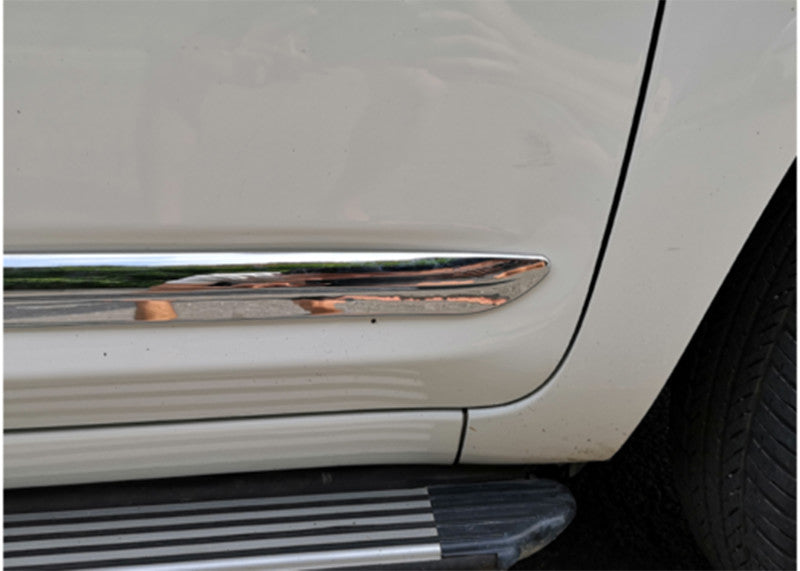 Chrome ABS Car Rear Fog Light Lamp Frame Cover Trims For RAV4 2006-2012 v