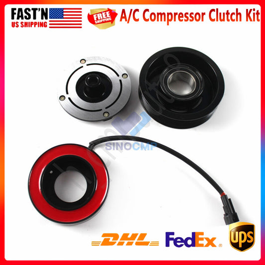 AC Compressor Clutch Kit for Ford 2011-2015 3.5 Explorer Engine