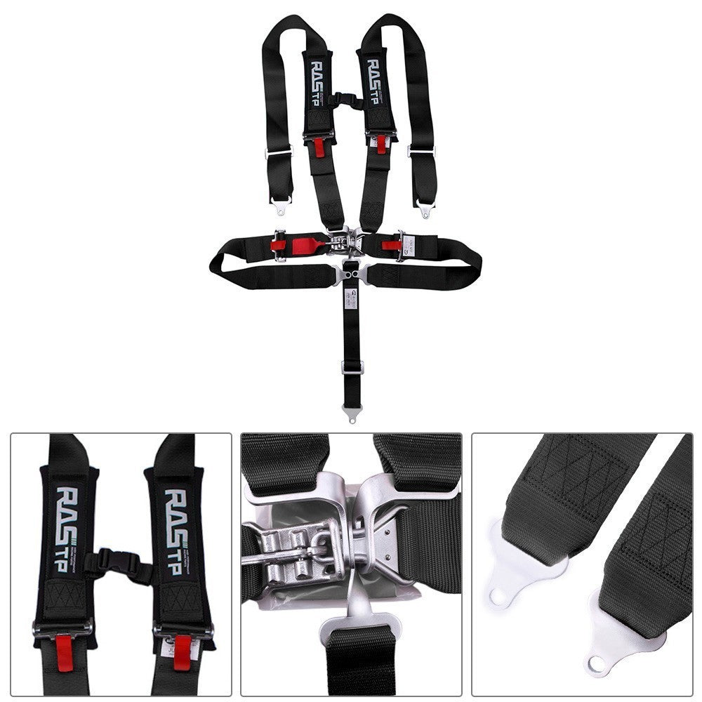 3IN 5 Point Racing Harness Latch Quick Release Safety for Seat Belt ATV UTV Offroad Q