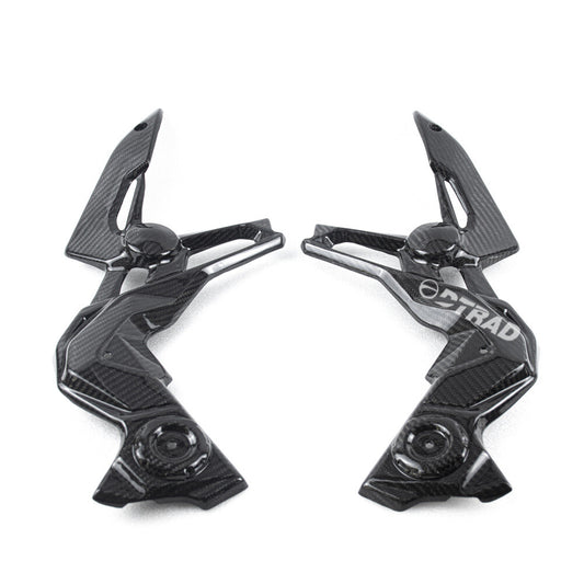 carbon fiber is used in the for Kawasaki Z900 2020+ decorative frame body cover fairing.