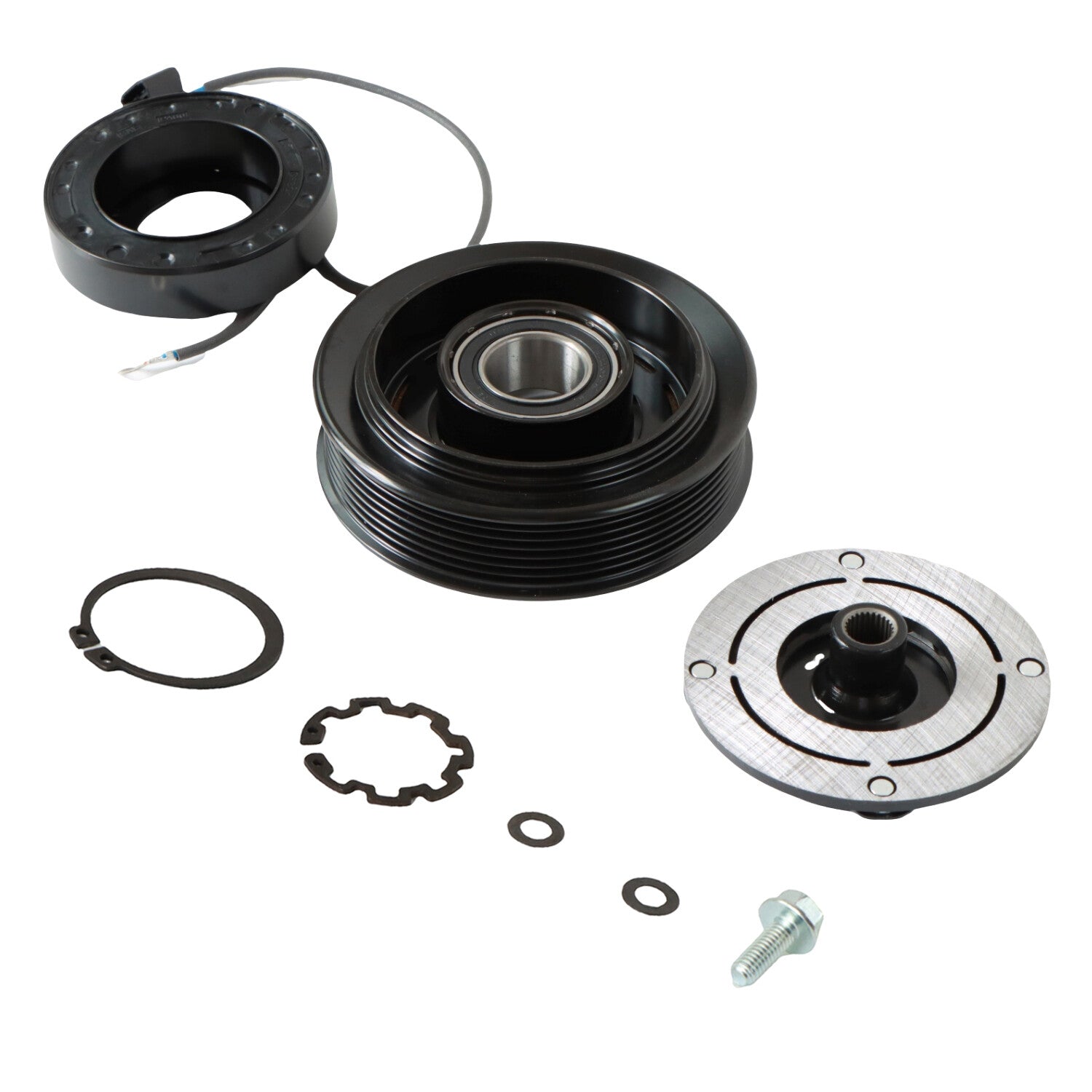 Air Conditioning Compressor Clutch Kit For 2008-2012 for Honda Accord 2.4L 157333