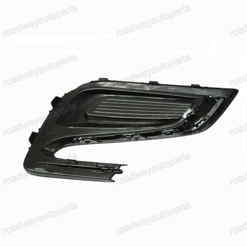 Left Front Fog Light Lamp Cover Grille Bezel w/Chrome for Buick Encore 2016-2019
