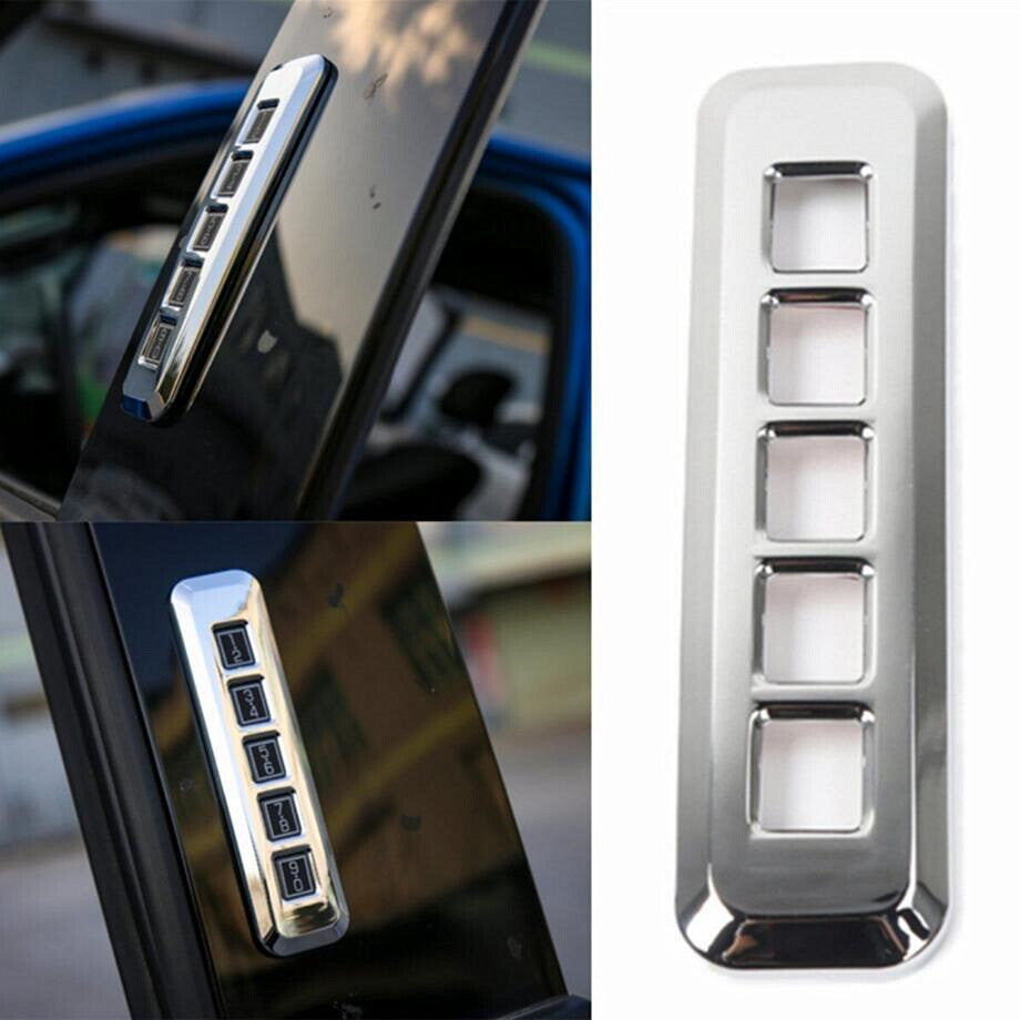 Car Door Lock Password Button Cover Trim  for ford  F150 21-23 Accessories Chrome