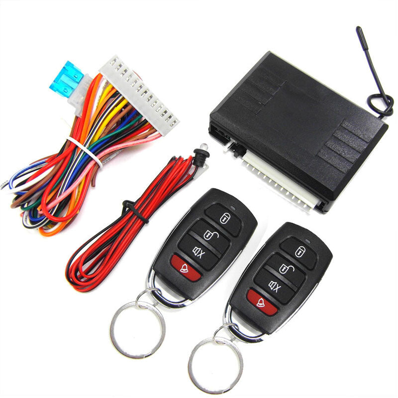 Car Remote Unlock Alarm Keyless Entry System Central Door Lock +LED Indicator¡Á1 v