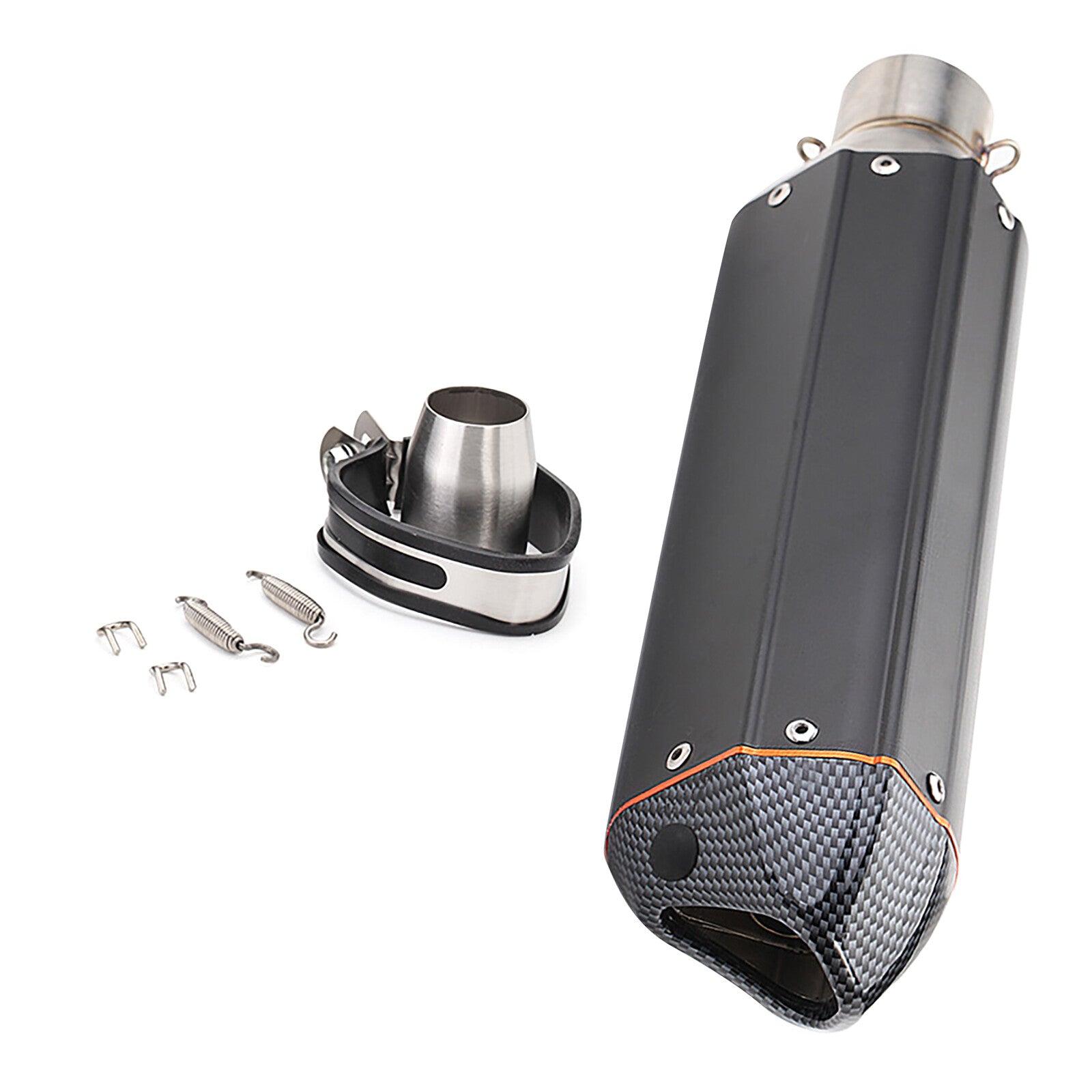 Stainless Steel Modified Exhaust Muffler Pipe Accessories Parts For Motorcycle