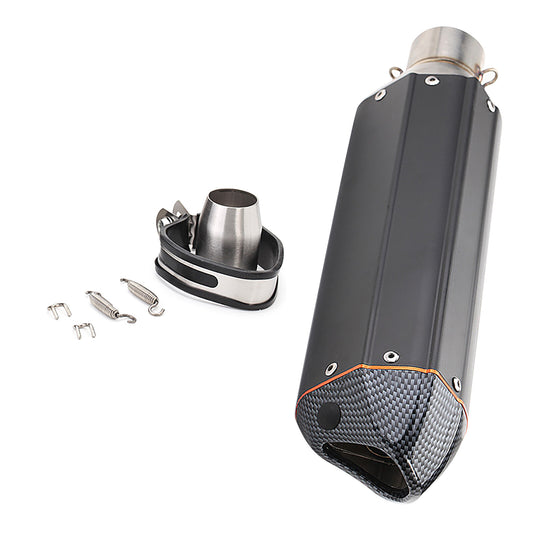 Stainless Steel Modified Exhaust Muffler Pipe Accessories Parts For Motorcycle