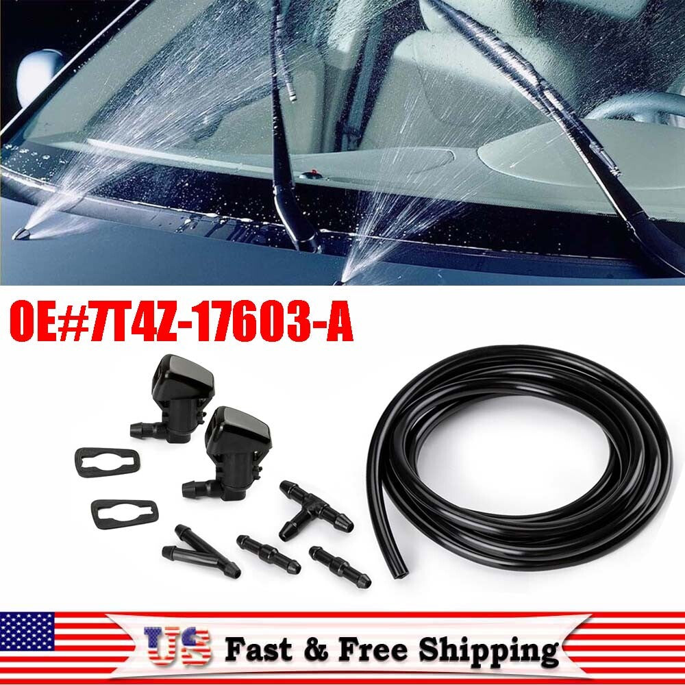 2 Wiper Sprayers for Windshield Washer Head Nozzles 07-10  for ford  Edge for Lincoln MKX Q