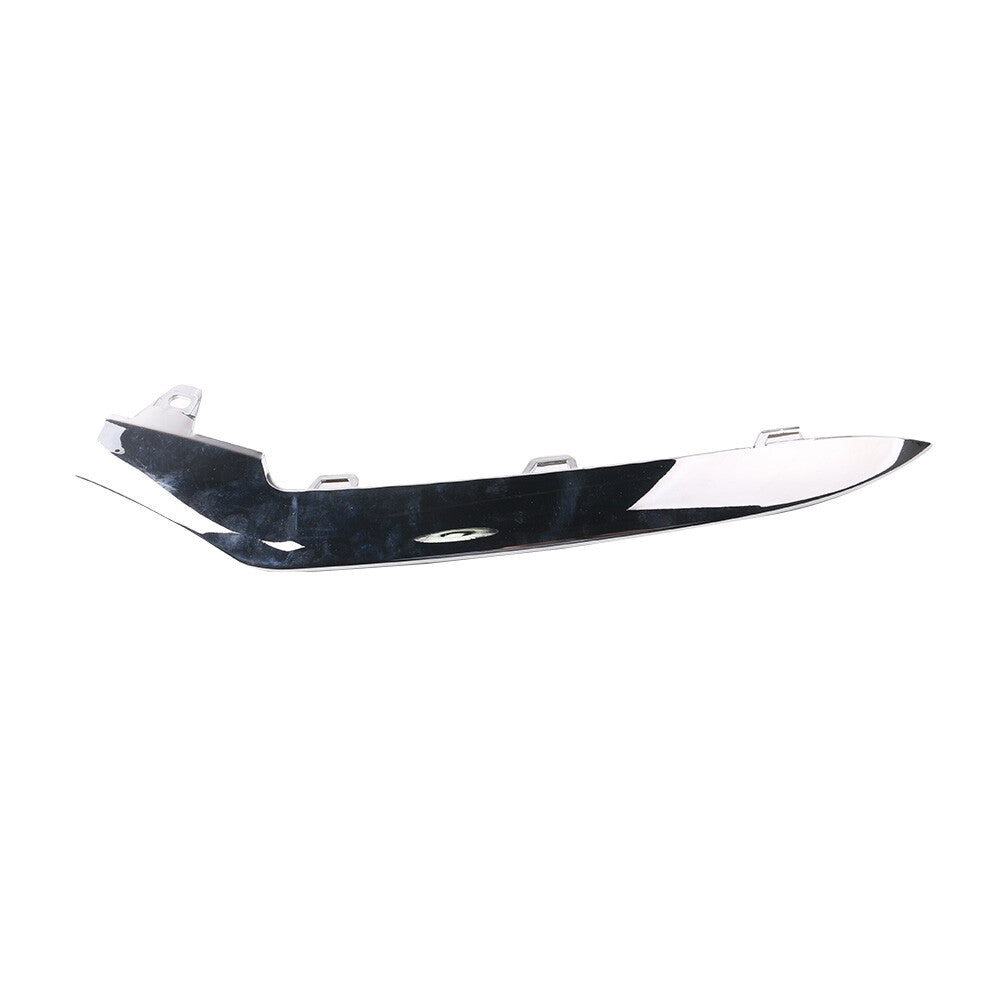 Front Left Side Chrome Bumper Trim Fit for Mercedes-Benz E200 E250 E300 E500 2015 Q