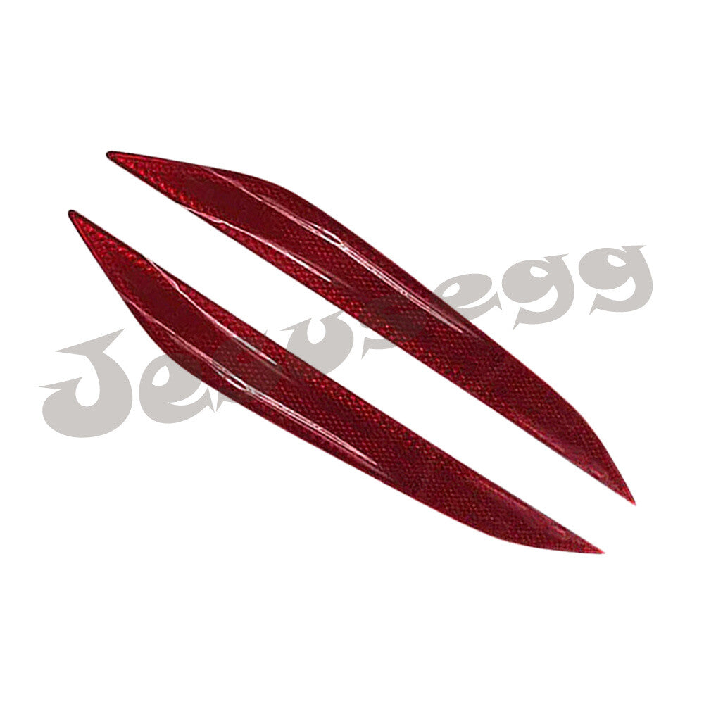 2X RH+LH Rear Bumper Reflector Rear Brake Lamp Fit for Alfa Romeo Stelvio 17-22