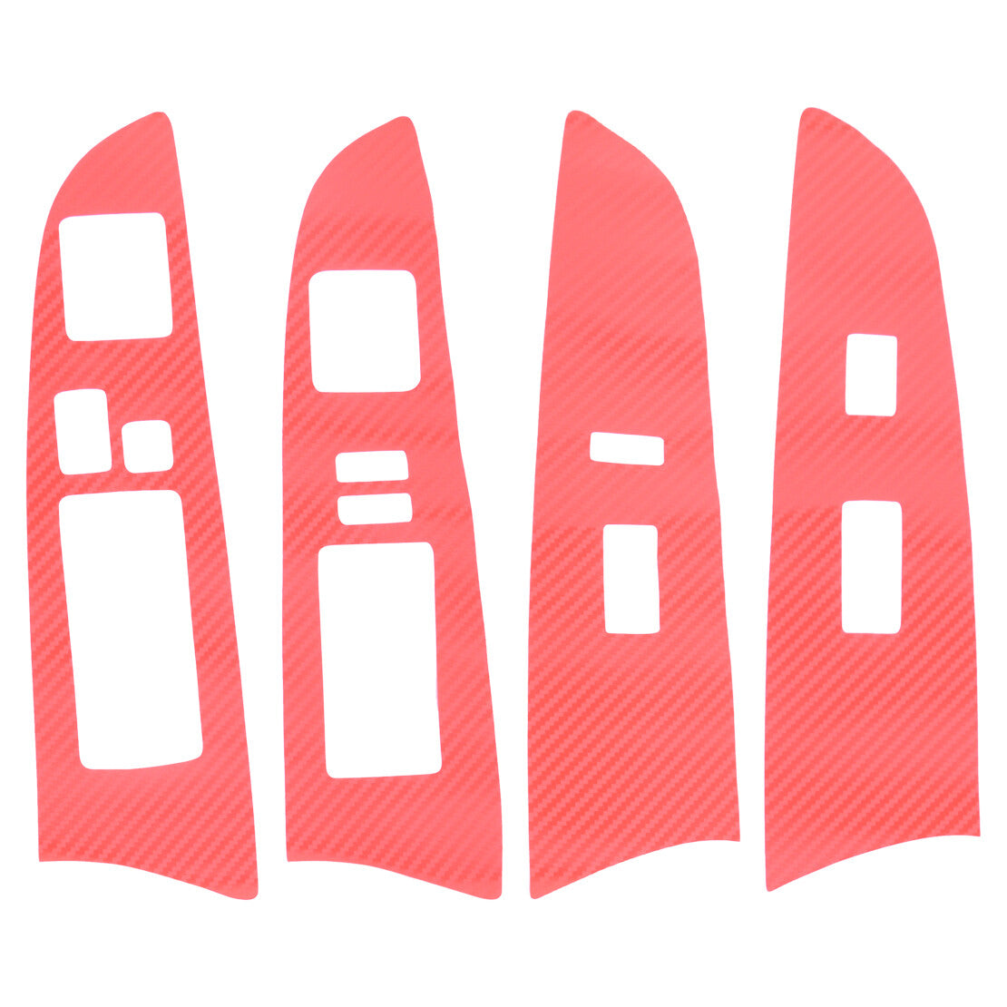 3D Red Interior Decoration Trim Sticker Fit for for Lexus IS250 300 350 2006-12 v