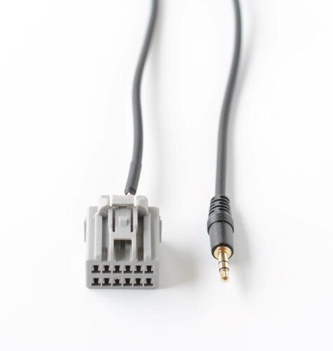 3.5mm Auxiliary aux music mp3 input cable adaptor For Fiesta Mk6 2008-2010 v