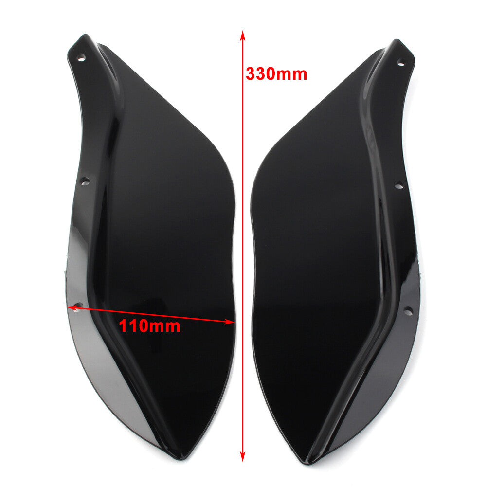 Pair Side Fairing Windshield Air Deflector for Harley Street Electra Glide 96-13